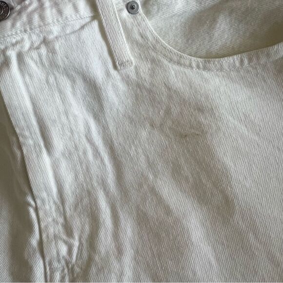 NWT Madewell The Perfect Jean Short in Tile White 32 - Picture 8 of 11